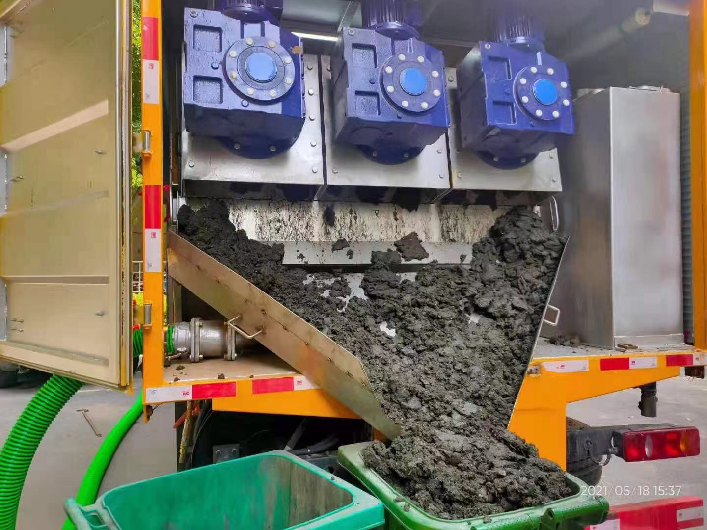 郯城化粪池清掏城市维护站-泥浆净化干湿分离处理